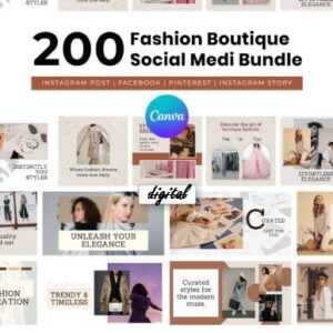 Fashion Canva Social Media Templates