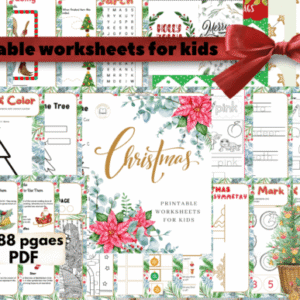 CHRISTMAS PRINTABLE WORKSHEETS for KIDS CHRISTMAS PRINTABLE WORKSHEETS for KIDS